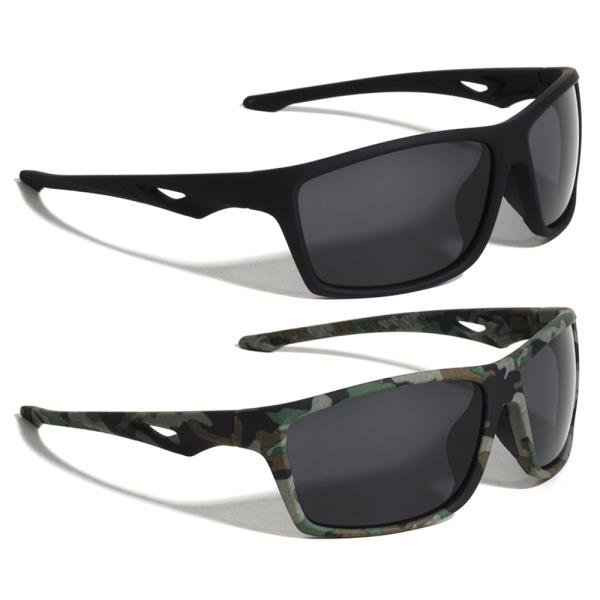 SOFT TOUCH RECTANGLE SPORTS SUNGLASSES 1DZ