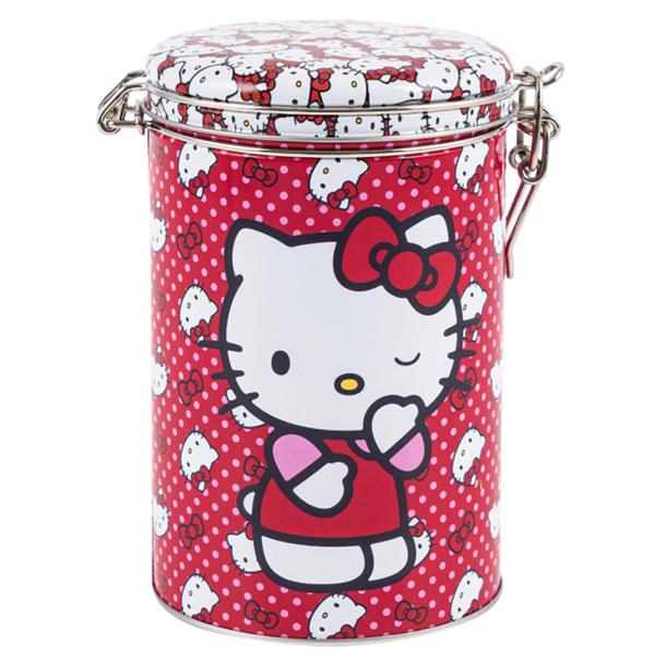 HELLO KITTY AND FRIENDS LOCK TOP CANISTER ROUND