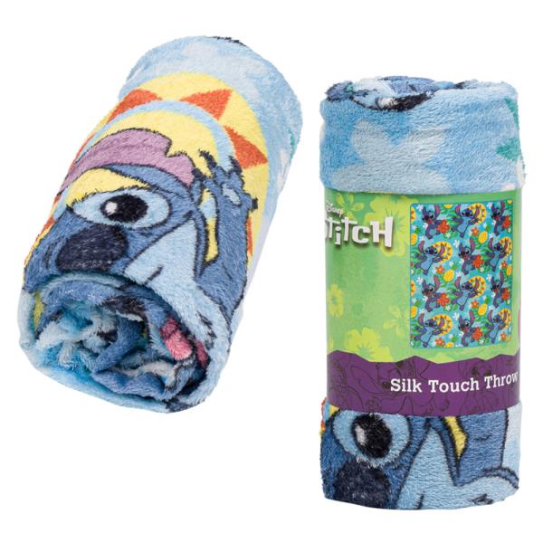 LILO AND STITCH SILK THROW BLANKET