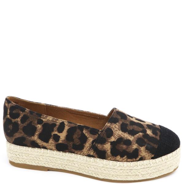 ESPADRILLE PLATFORM FLATS 18 PAIRS