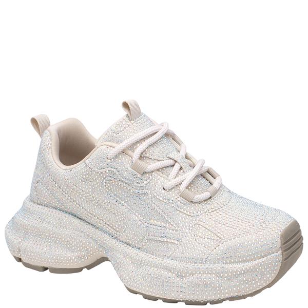 ALL OVER RHINESTONE CHUNKY BOTTOM SNEAKER 12 PAIRS