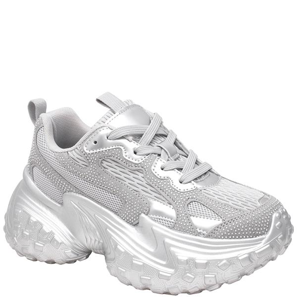 RHINESTONE MIX CHUNKY BOTTOM SNEAKER 12 PAIRS