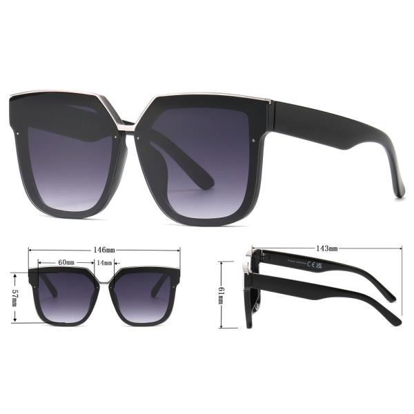 SQUARE SHAPED SUNGLASSES 1DZ