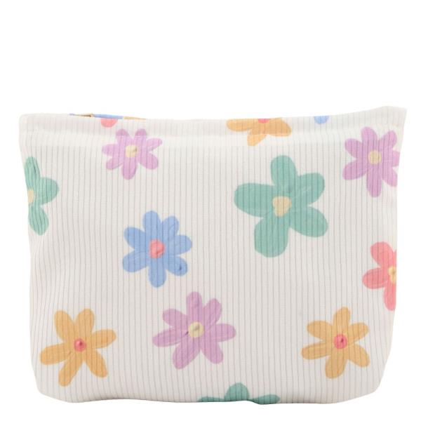 COLORFUL FLOWER PATTERN POUCH