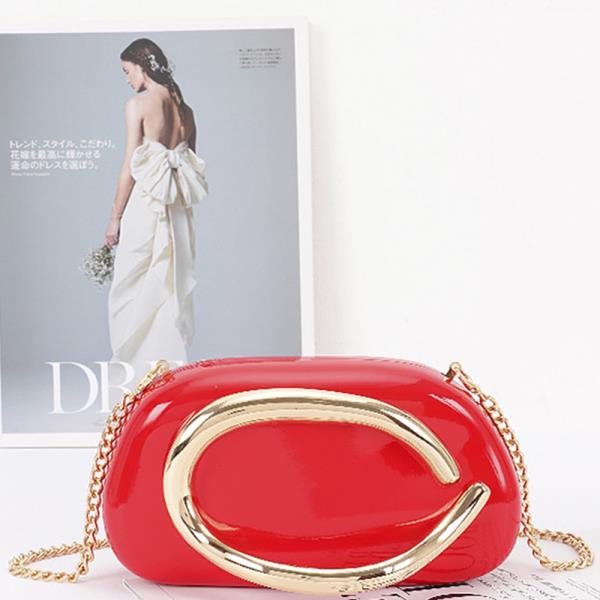 METAL HANDLE CASE CLUTCH