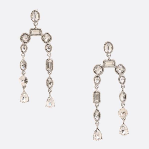 CRYSTAL DANGLE EARRING