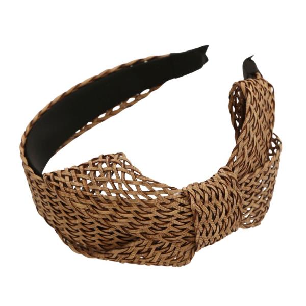 WOVEN KNOT HEADBAND