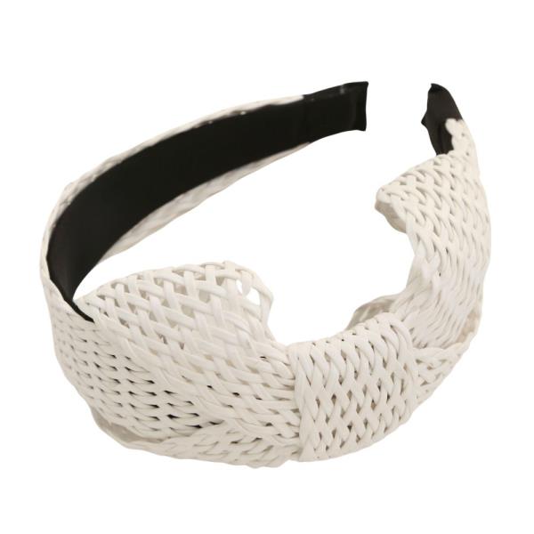 WOVEN KNOT HEADBAND