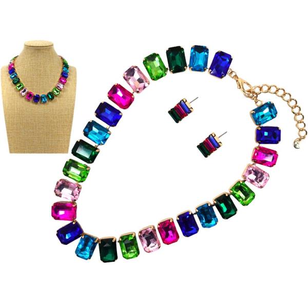 RHINESTONE NECKLACE