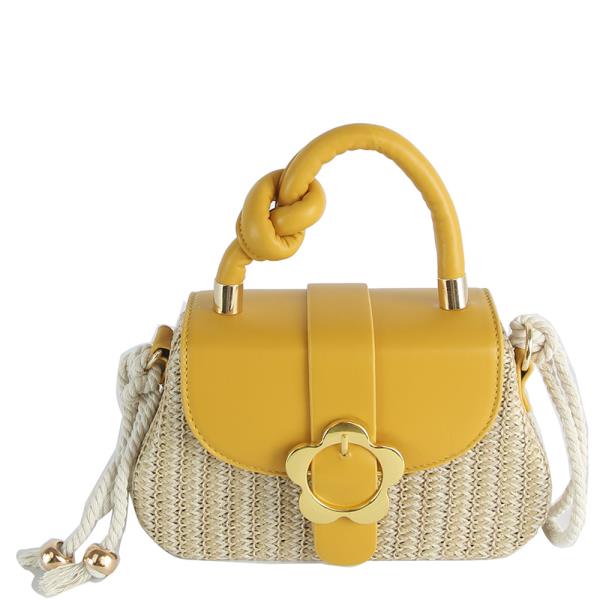 (ONLINE ONLY) Chic floral handle crossbody bag