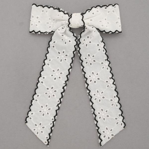 LACE RIBBON BOW HAIR PIN