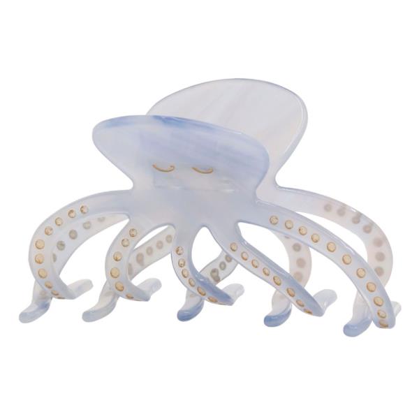 OCTOPUS SHAPE RHINESTONE CLAW HAIR CLIP