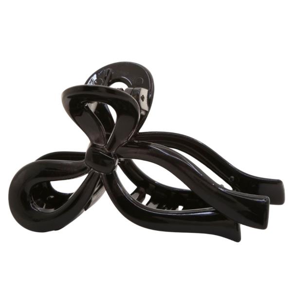 RIBBON BOW CLAW HAIR CLIP