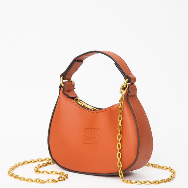 MINI BAG METAL CHAIN CROSSBODY BAG