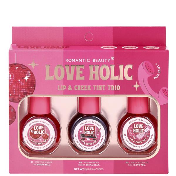 ROMANTIC BEAUTY LOVE HOLIC LIP AND CHEEK TINT TRIO