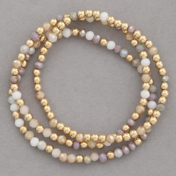 BEADED BRACELET SET