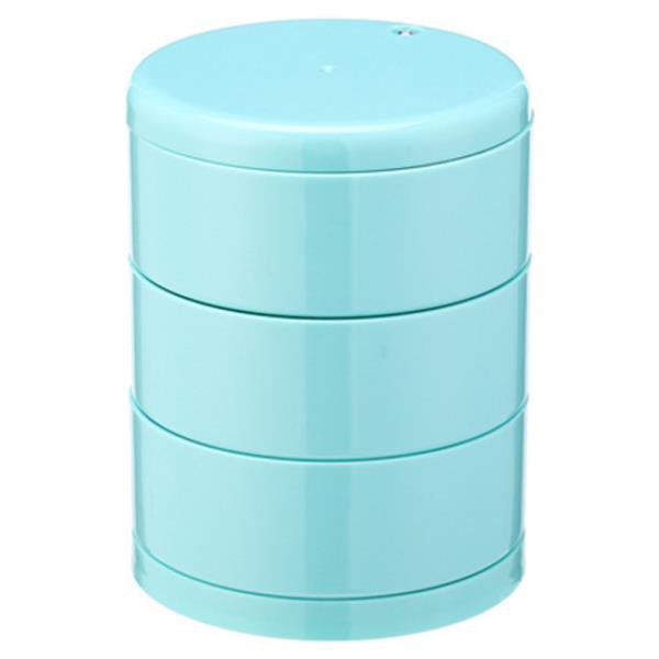 PLASTIC STACKABLE ROUND STORAGE BOX