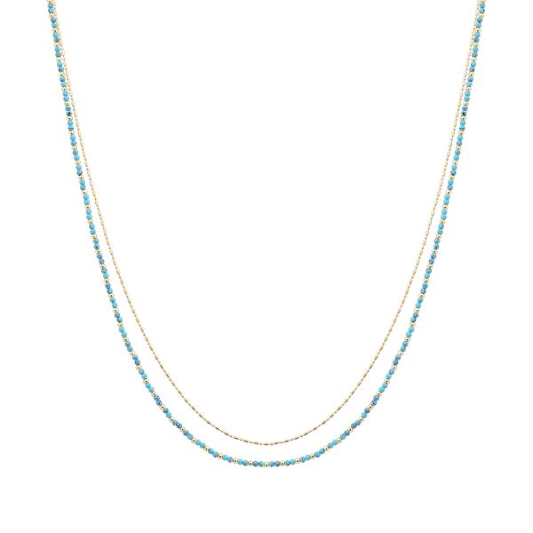 DAINTY BEADED NECKLACE