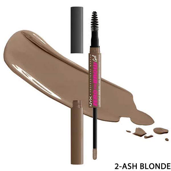 NYX MAKEUP ZERO TO BROW LONGWEAR BROW GEL (3 UNITS)