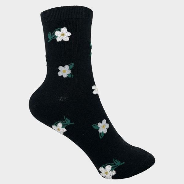 FLOWER ANKLE SOCKS