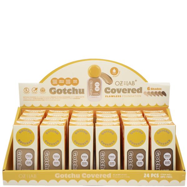 GOTCHU COVERED FLAWLESS FOUNDATION (24 UNITS)