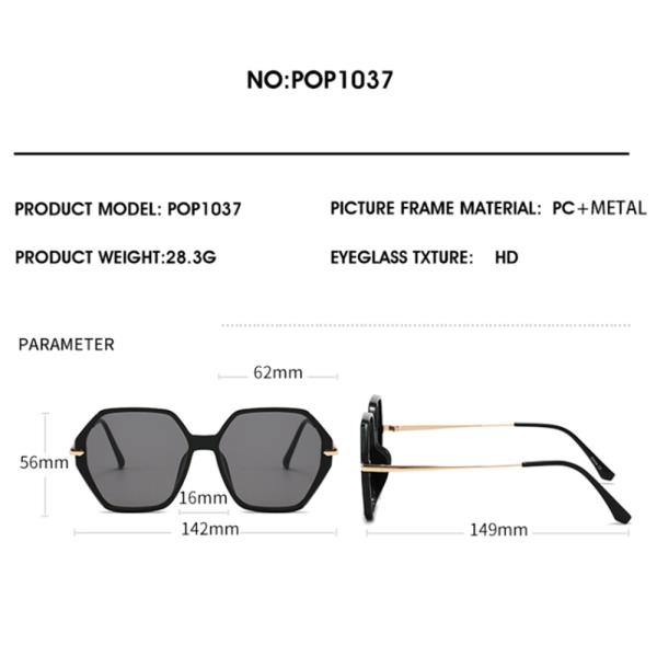 MODERN SHAPED SUNGLASSES 1DZ