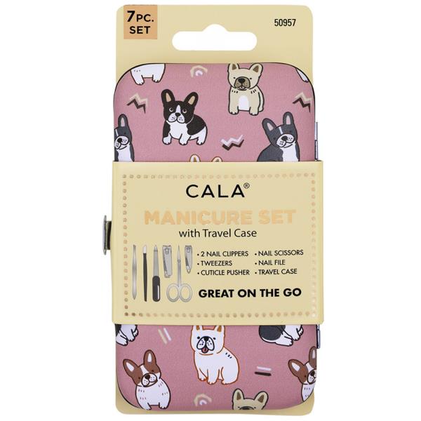 CALA MANICURE SET W TRAVEL CASE (GROOMING PARTY)