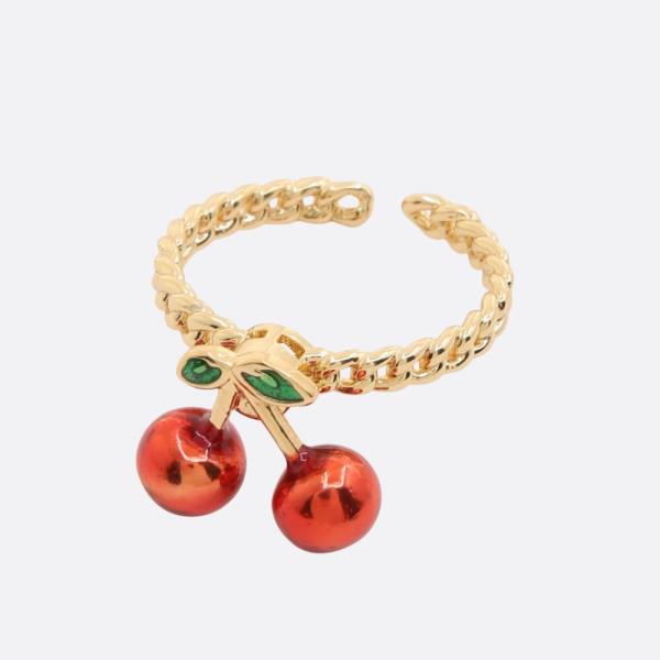 CHERRY ADJUSTABLE RING