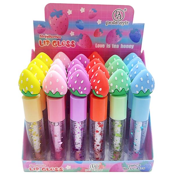 LOVE IS TEA HONEY STRAWBERRIES LIPGLOSS (24 UNITS)