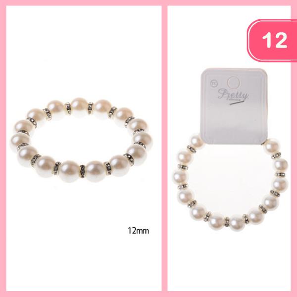 BALL STRETCH BRACELET (12 UNITS)