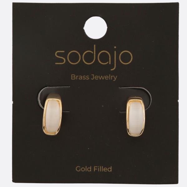 SODAJO GOLD FILLED EARRING