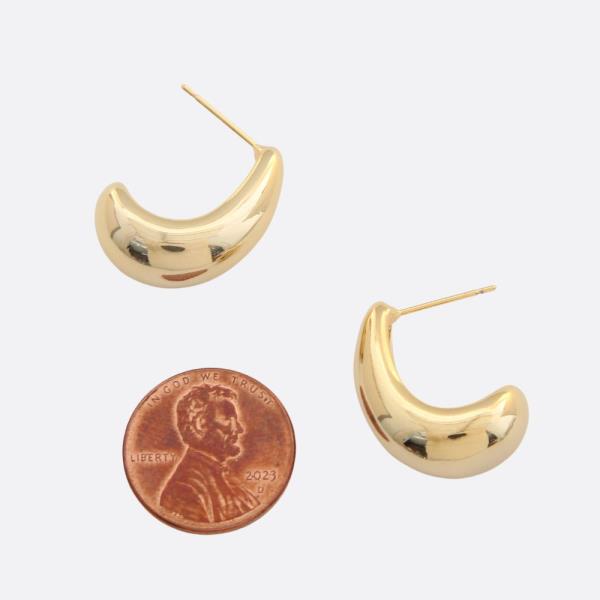 SODAJO METAL GOLD FILLED EARRING