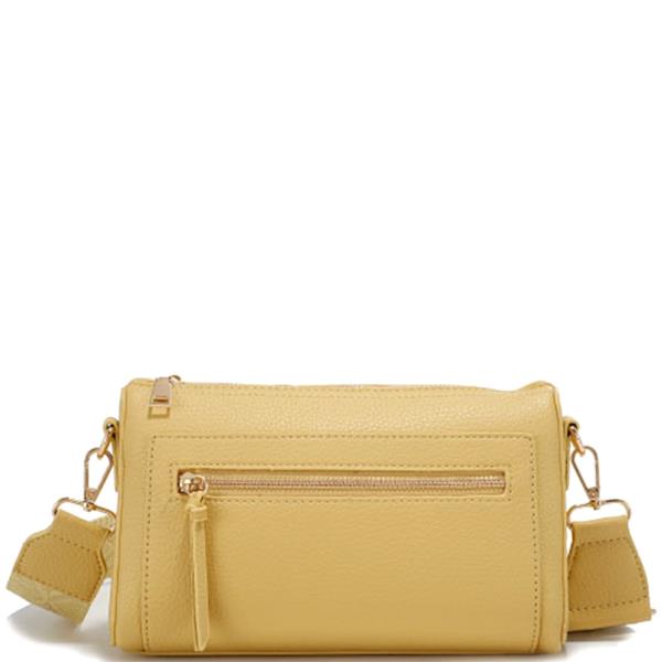 CHIC ZIPPER CROSSBODY W GUITAR STRAP