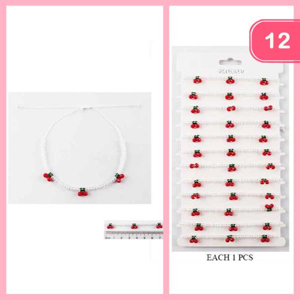 CHERRY BRACELET (12 UNITS)