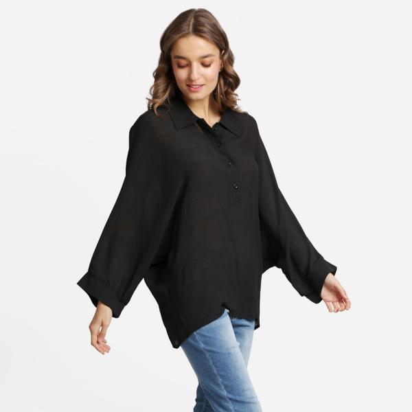 OVERSIZED LONG SLEEVE SHIRT