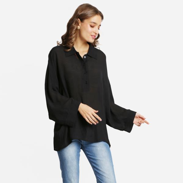 OVERSIZED LONG SLEEVE SHIRT