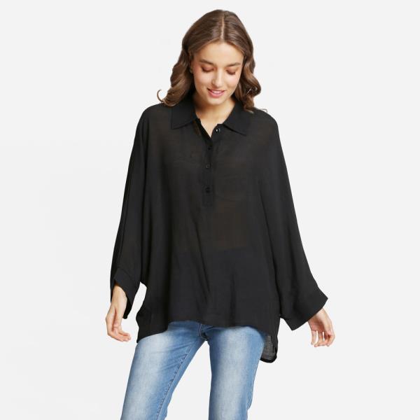 OVERSIZED LONG SLEEVE SHIRT