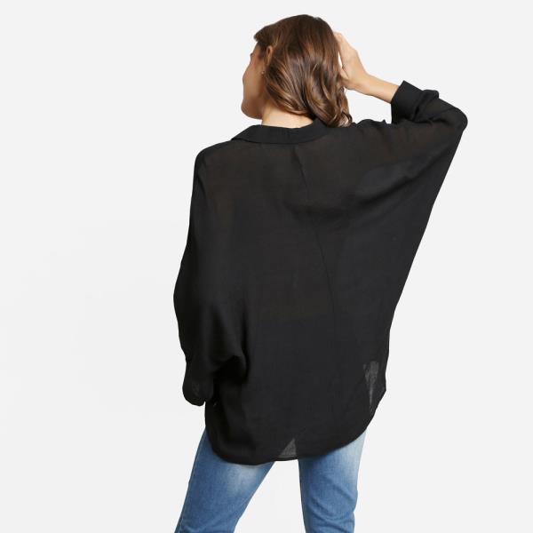 OVERSIZED LONG SLEEVE SHIRT