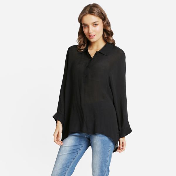 OVERSIZED LONG SLEEVE SHIRT