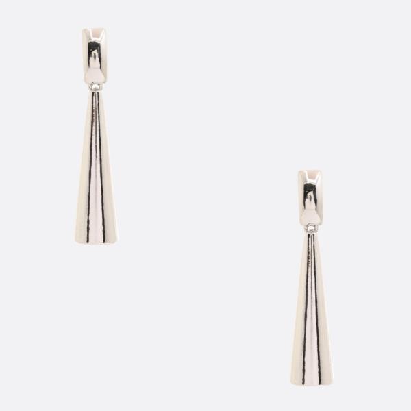 METAL DANGLE EARRING