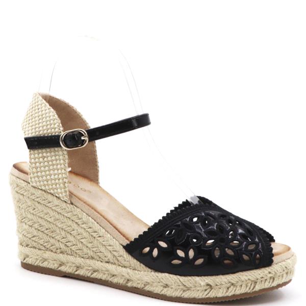 EYELET 2 PC ESPADRILL WEDGE 12 PAIRS