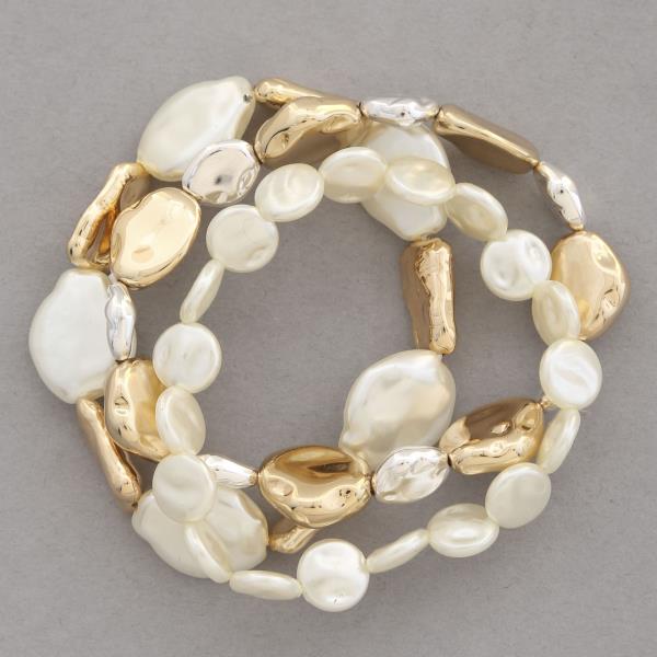 BEADED BRACELET SET
