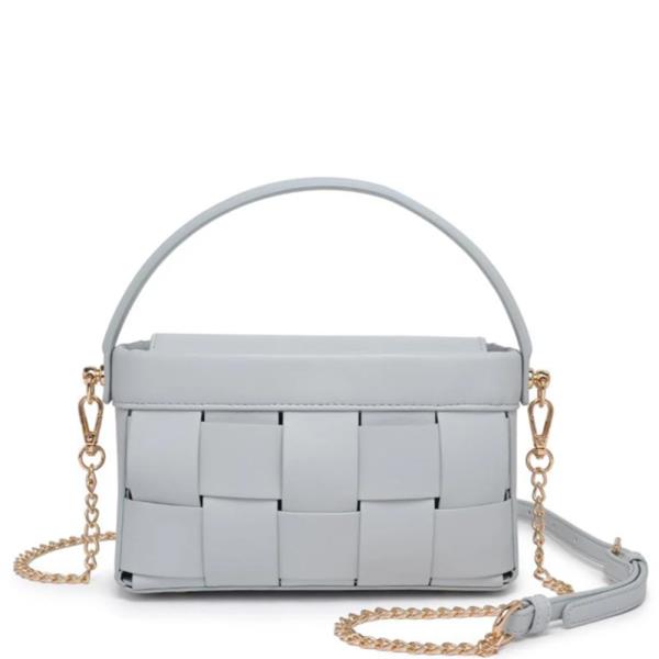WOVEN DESIGN AURORA CROSSBODY BAG