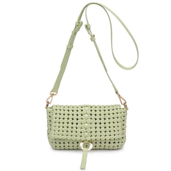 CAMILLA BRAIDED DESIGN CROSSBODY BAG