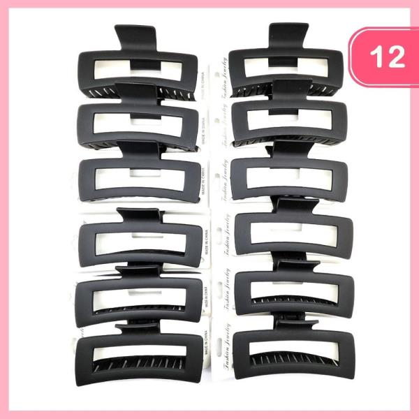 HAIR CLAW CLIP (12 UNITS)