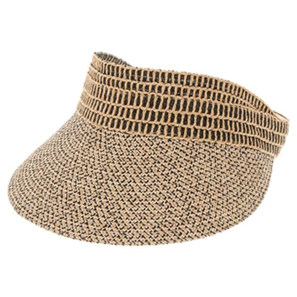 HEATHER STRAW VISOR