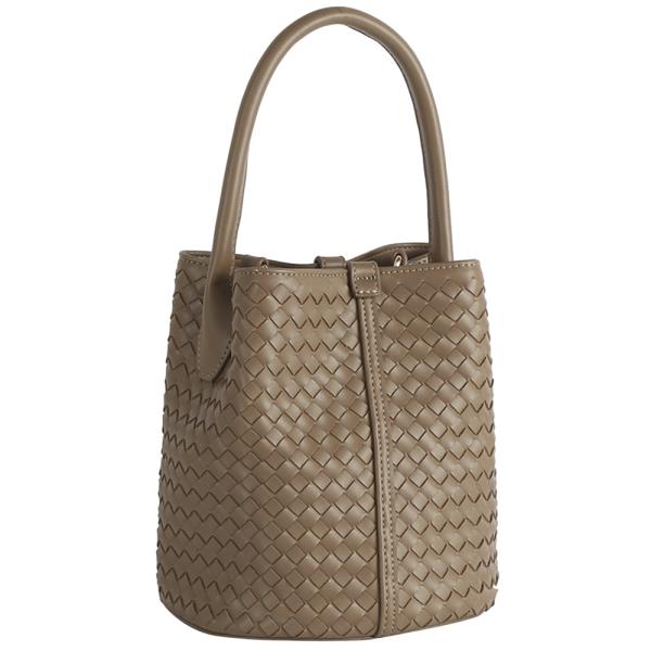 2IN1 FASHION HANDLE BUCKET BAG W DRAWSTRING POUCH SET