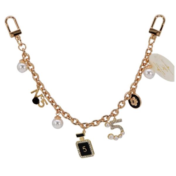 PERFUME PEARL BEAD BAG CHAIN