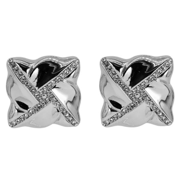 SQUARE METAL EARRING