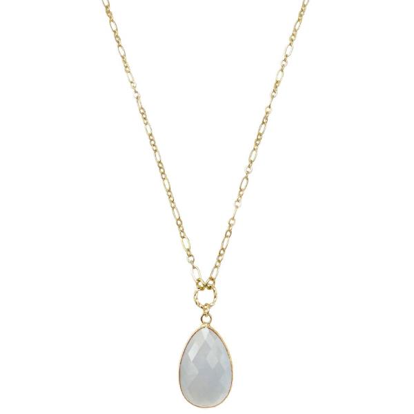 TEARDROP CHARM NECKLACE
